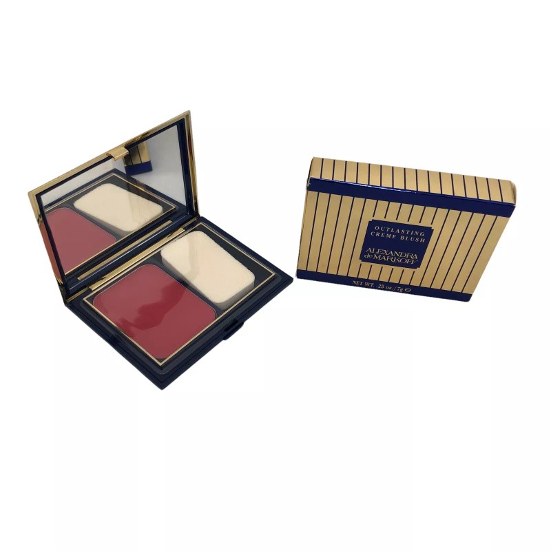 Alexandra De Markoff Outlasting Cream Blush Shade Hot Pink NIB