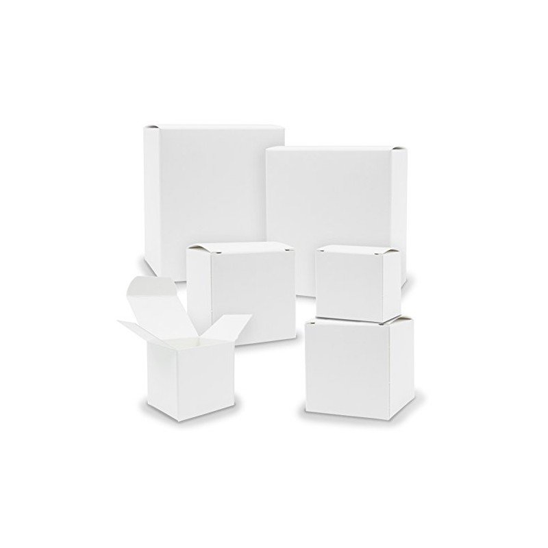 itenga Boxes V1 24 x Cube Cube Mixed White Boxes