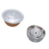 Reusable Coffee Capsule Stainless Steel Easy to Clean Long Lifespan