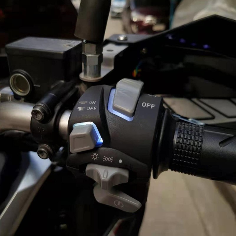 Horn Light Switch, 22 mm Motorcycle Handlebar Switch Control Button