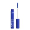 NYX Cosmetics color Mascara, Azul, 0.32 onzas