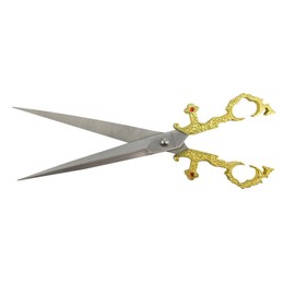 Treasure Gurus 10" Vintage Style Medieval Renaissance Scissors with Sheath