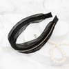Burnaby see-through mesh cubic hair band / 버나비 시스루 메쉬