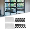 GTPARTES 80mm Garage Door Hinge Quiet Roller Sleeves Compatible with