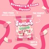 Swizzels Squashies Strawberry & Cream 120G (Pack of 6)