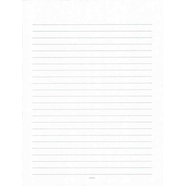 Kokuyo Hundreds Sheet Stationery Lateral Ruled 23 Lines 色紙 Paper 100 Sheets Islamic – 378 