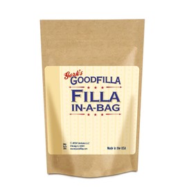 GoodFIlla Ash, 12 oz, Wood and Grain Filler powder, Stainable, Paintable, Sandable, Versatile | Zero Waste