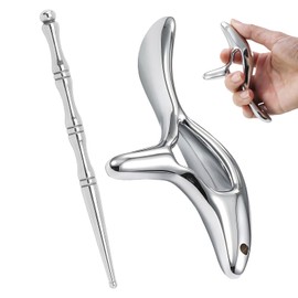 Triggerpunkt Massagegerät, Edelstahl Gua Sha Werkzeug & Akupunkturstift, Gua Sha Stein Mit Ergonomischem Griff, mit Triggerpunkt-Massage, Tiefengewebe Linderung Für Verspannungen Von Nacken Bis Füße