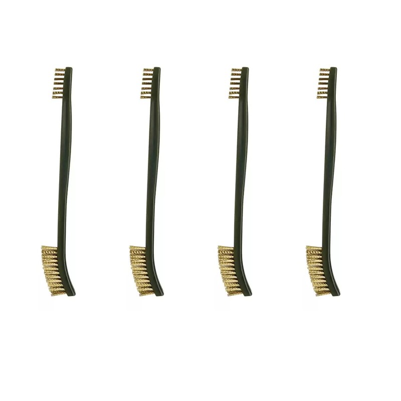 Helonge Brass Wire Brush, 5 Pcs Samll Brass Wire Brush,