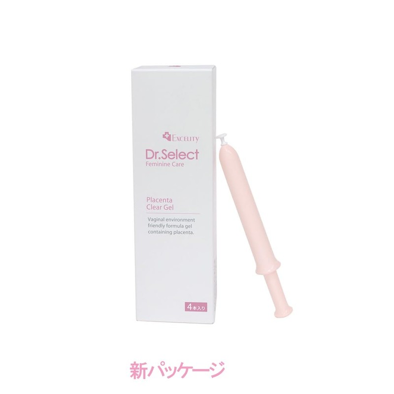 Dr. Select Placenta Clear Gel, Set of 4, Delicate Zone