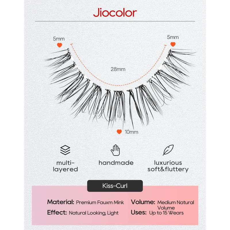 Fairy Strip Lashes That Look Like Extensions Clear Band False