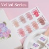 Gama De Gel Semipermanente Esmaltes Para Uñas Nude 8pcs 12ml