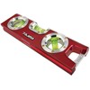 Tajima ML-160 Mobile Level, 6.3 inches (160 mm), Red
