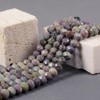 Ruby Fuchsite - abalorio sueltas facetadas de 8 mm para
