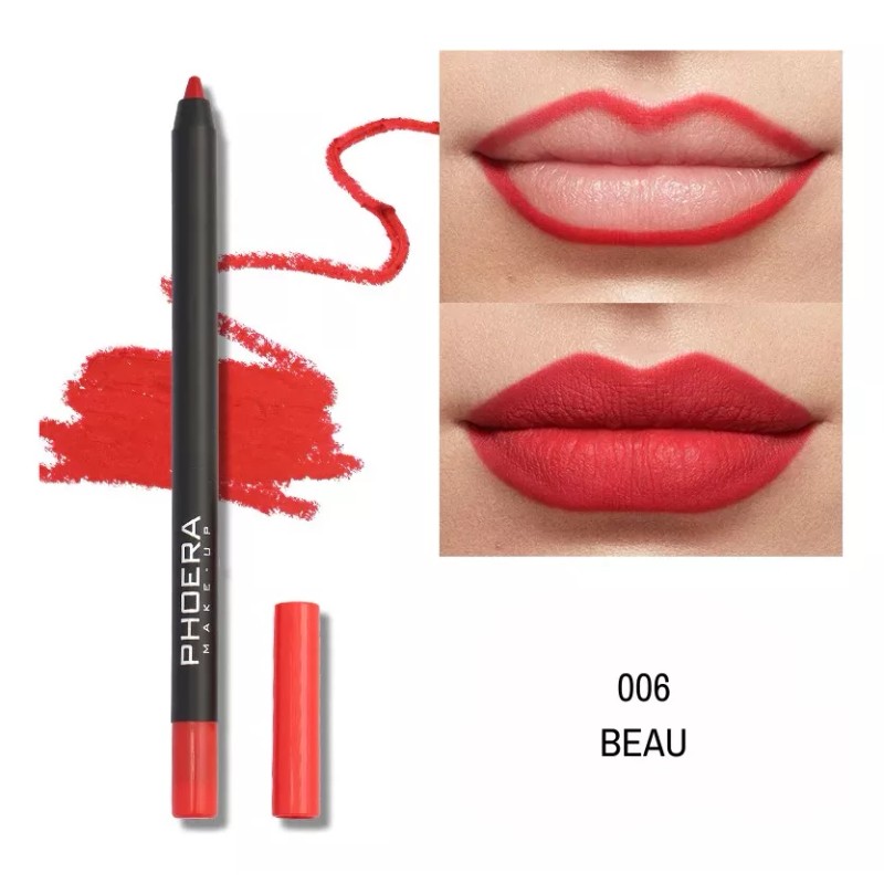 Phoera Lápiz Delineador Labios Phoera Mate Larga Duracion Waterprof