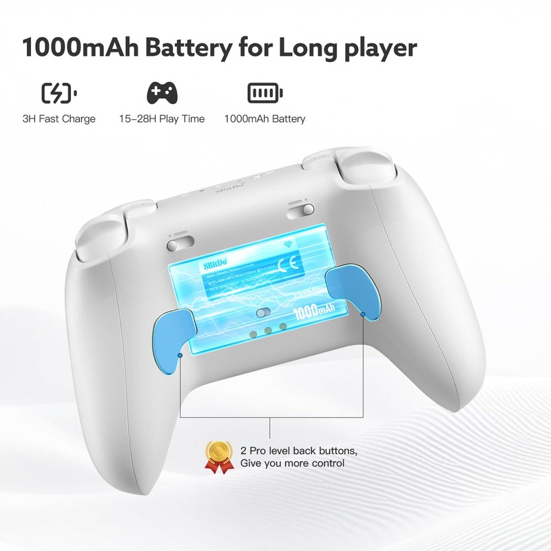 8Bitdo Ultimate 2 Wireless 2.4G Controller (TMR Joystick Update), Star-Ring