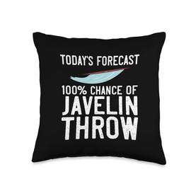 Javelin Throwing Track And Field Spear Thrower Training Throw Pillow