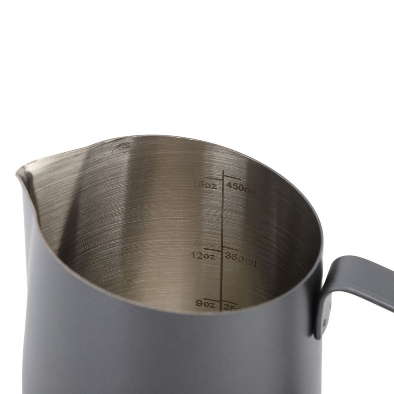 Milk Frothing Pitcher 450ml 201 Stainless Steel Inner Scale Coffee