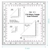 Zonon 5 Inch Military Map Protractor Military Style Utm/mgrs Coordinate