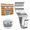 NACETURE Vinyl Siding Hooks Hanger (6 Pack) | No Drill