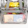 J.CARP Clear Lunch Tote Heavy Duty Stadium Bag Approved Durable