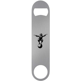 'Vintage Circus Clown on Ball' Bar Blade Bottle Opener (BR00018995)