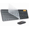Silicone Keyboard Cover for ProtoArc KM100-A Backlit Bluetooth Keyboard and