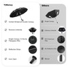 Satol 54 Inch Inverted Golf Umbrella for Rain Automatic Windproof