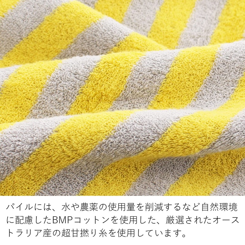 Tanaka Sangyo STRIPE HOLIC Imabari Towel Handkerchief, Made in Japan,