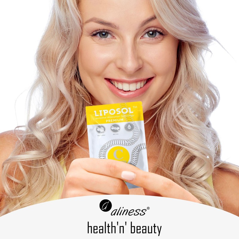 Aliness Liposomal Vitamin C 1000mg Sachets for Immune Health -