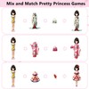 Yuzee Paper Dolls Stickers - Magnetic Dress Up Dolls for