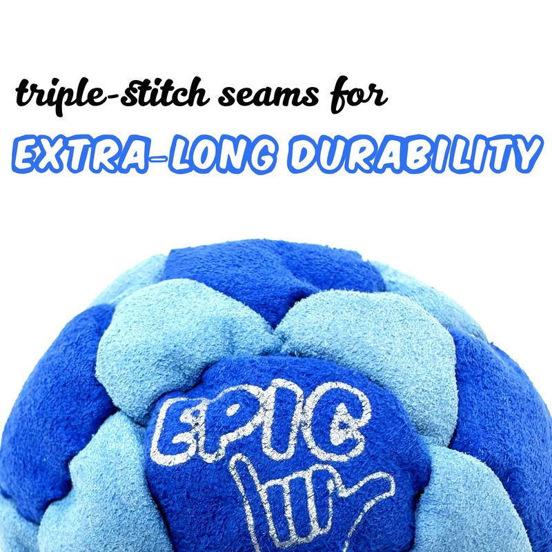 Epic Hacky Saks Classic Footbag Hacky Sack Balls for Adults