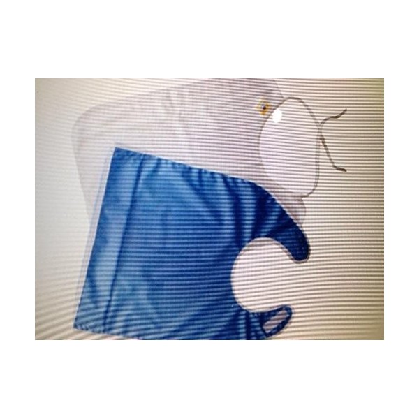 Kinsman Enterprises 21220 Clothing Protector with Hook/Loop Fastener, 18" Width,