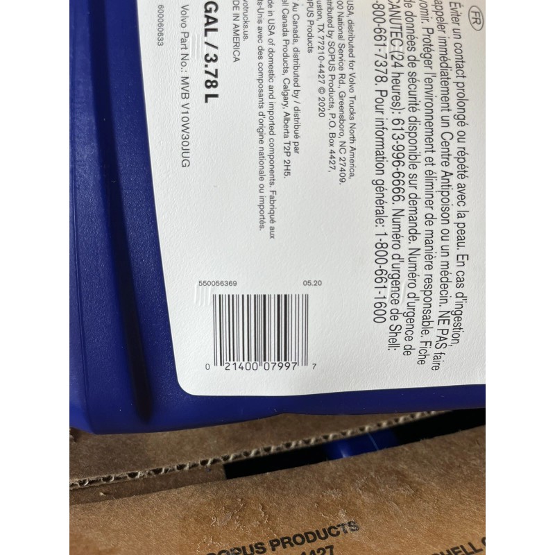 Volvo Heavy Duty Engine Oil VDS-4.5 10W-30