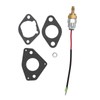 Carburetor Fuel Solenoid Replacement 24 757 45 S with Gaskets