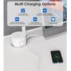 ANNQUAN 4.75" Pop Up Outlet with 65W USB-C,15W Wireless Charger,4