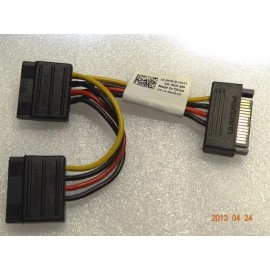 Dell 2x Dell Foxconn SATA power connector splitter adapter cable 3.75" 0N701D N701D