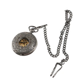 3pcs Skull Pocket Watch Antique Stopwatch Unisex Pocket Watch Men Pocket Watches Mechanical Watch for Men Mechanical Pocket Watch Retro Pocket Watch Clock Hollow Out Men and Women