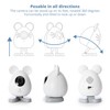 Catit PIXI Smart Mouse-Shaped Cat indoor Camera, App-Controlled Pet, White