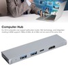 Computer Hub 7 in 1 Adapter USB3.1 CNC Process Office