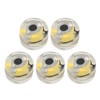 5Pcs Underwater Lure Lamp Compact Lightweight Waterproof LED Fishing Bait