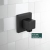 Gold Wall Outlet Elbow, G1/2 Inch Handheld Shower Hose Connector
