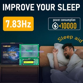 Adjustable Schumann Resonance Generator, Healing Frequency Device, 7.83Hz Frequency Generator, Rife Machine, Ultra-Low Frequency Pulse Generator