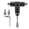 VORCOOL All-In-One Multifunctional Portable T-tool Skate Tools Set Skateboard Tool