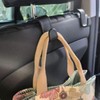 가방 차량용 헤드레스트 등받이 후크 1P 블랙 Car Headrest Back Hook 1P Black