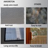 Wire Mesh Sheet, 4 Pack 16 Mesh Woven PVC Coated