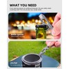 Prybar-Heavy Duty Keychain Prybar EDC Pry Bar for Every Day