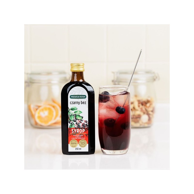 Daily One 프리미엄로사 삼부커스 엘더베리 시럽 250ml 3병 Premium Rosa