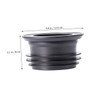 OATIPHO Closestool Drain Seal Plug Heavy-Duty Rubber Toilet Flange Seal