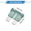 VekAuto 25 Pcs Blade Style Fuse, 1A Blade Fuses Universal